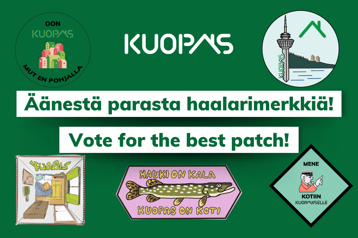 Äänestä parasta haalarimerkkiä!