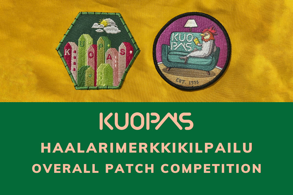 Kuopas Haalarimerkkikilpailu - Overall patch competition